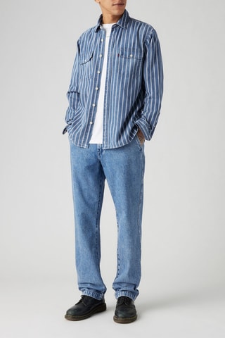 Pantaloni chino - Cobalto