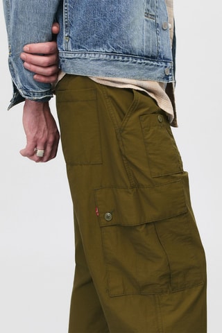 Pantaloni cargo - Verde oliva
