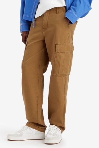 Pantaloni cargo - Cammello