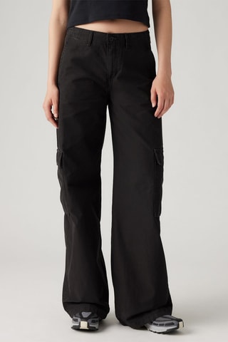 Pantaloni Baggy cargo - Nero
