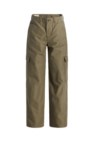 Pantaloni Baggy cargo - Verde oliva