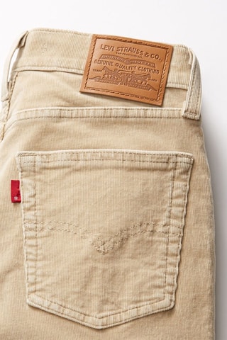 Pantaloni straight in velluto a vita alta 724™ - Beige