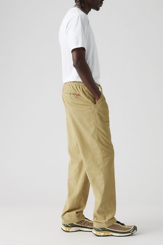 Pantaloni in velluto - Verde oliva