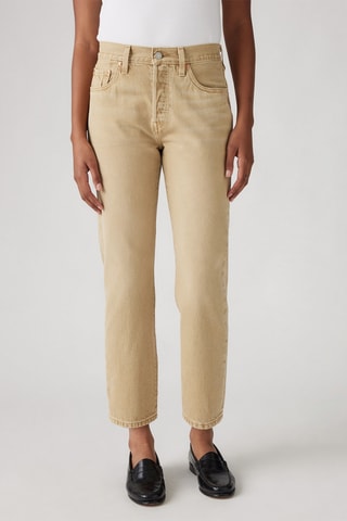 Jeans a vita alta 501® - Beige