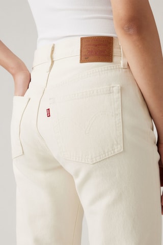 Jeans 7/8 a vita alta 501® - Ecrù