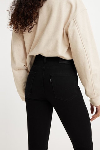 Jeans skinny a vita alta 721™ - Nero