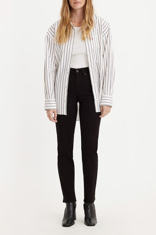 Jeans straight a vita alta 724™ - Nero