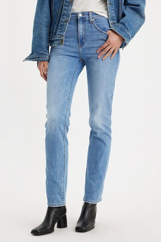 Jeans straight a vita alta 724™ - Azzurro