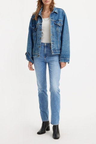 Jeans straight a vita alta 724™ - Azzurro