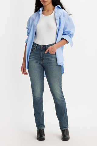 Jeans 724™ a vita alta Straight - Blu