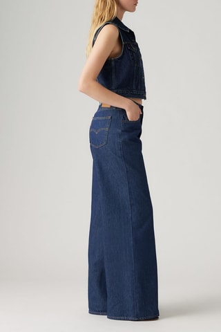 Jeans wide legs - Blu