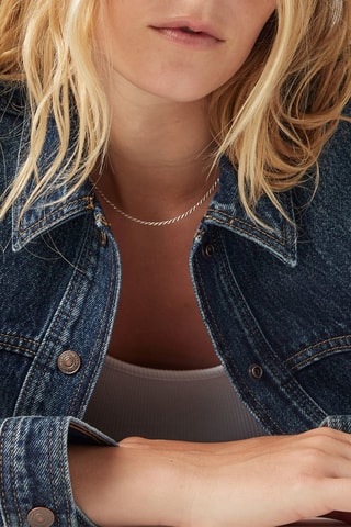 Giacca in jeans - Blu scuro