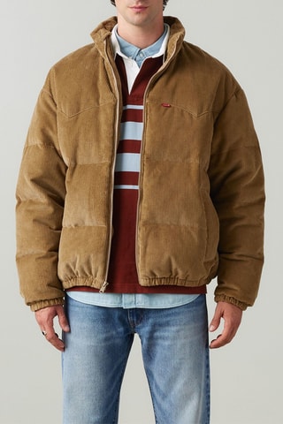 Giacca in velluto - Cammello