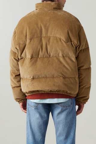 Giacca in velluto - Cammello