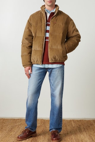 Giacca in velluto - Cammello