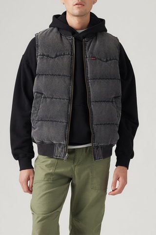 Giacca senza maniche - Nero