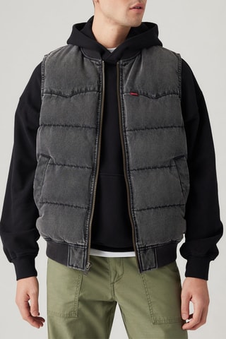 Giacca senza maniche - Nero