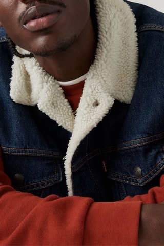 Giacca senza maniche in jeans - Blu