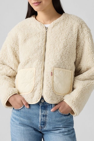 Giacca in jeans double face - Celeste