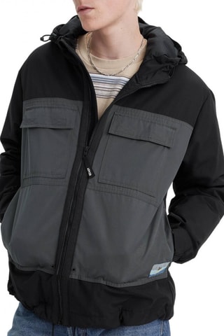 Giacca con cappuccio - Nero