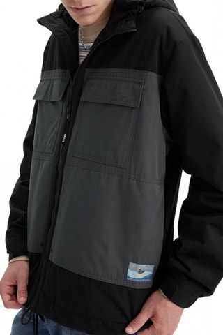 Giacca con cappuccio - Nero