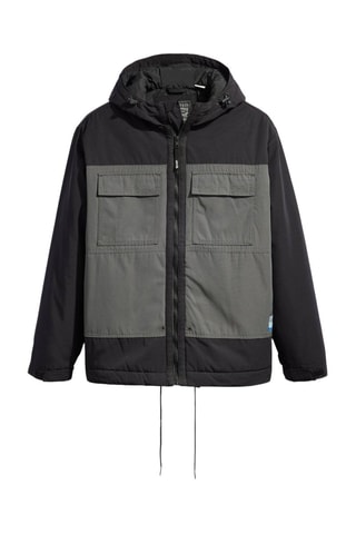 Giacca con cappuccio - Nero