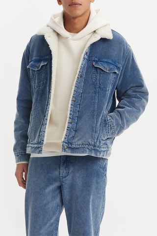 Giacca in velluto - Cobalto