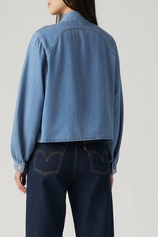 Camicia in jeans - Cobalto