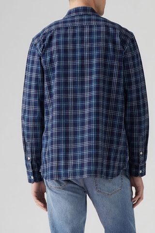 Camicia Jackson - Indaco ed ecrù