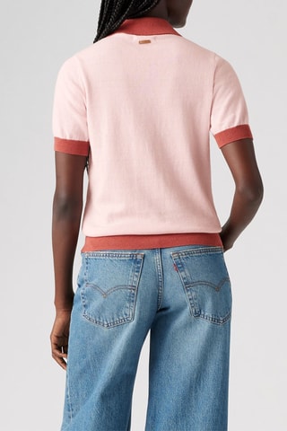 Maglia - Rosa e rosso mattone