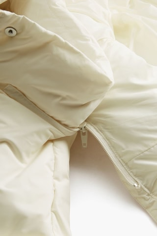 Piumino con cappuccio - Bianco