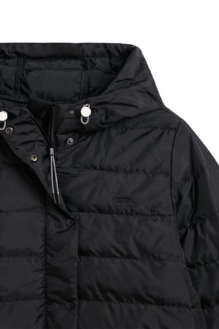 Piumino con cappuccio Edie - Nero