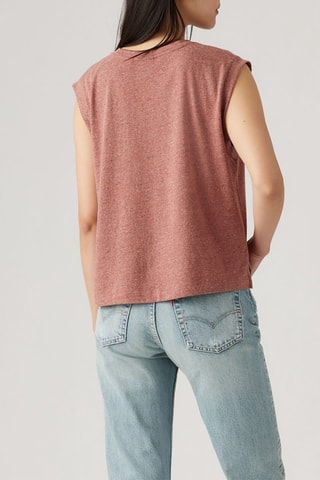 T-shirt - Rosa antico melange