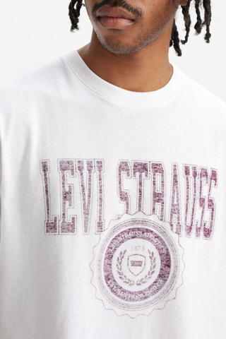 T-shirt relaxed - Bianco