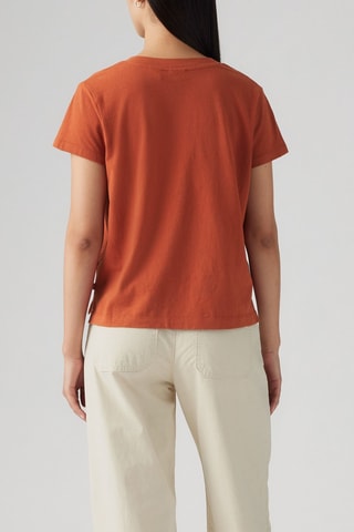 T-shirt - Rosso mattone