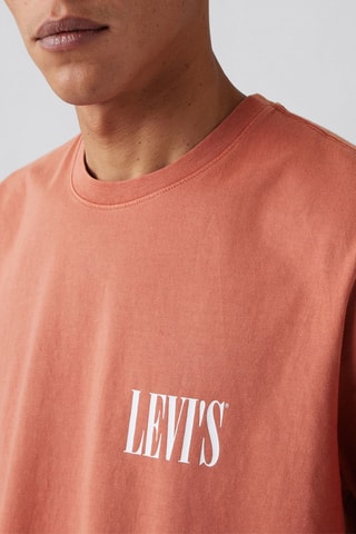 T-shirt relaxed - Corallo