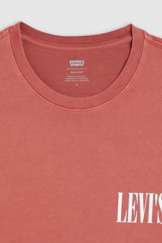 T-shirt relaxed - Corallo