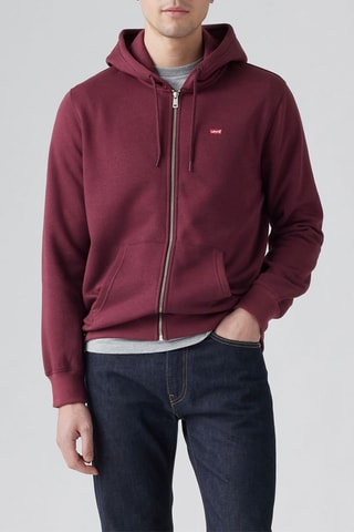 Felpa con cappuccio - Bordeaux