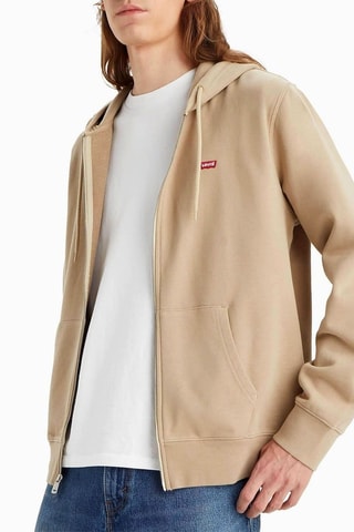 Felpa con cappuccio - Beige