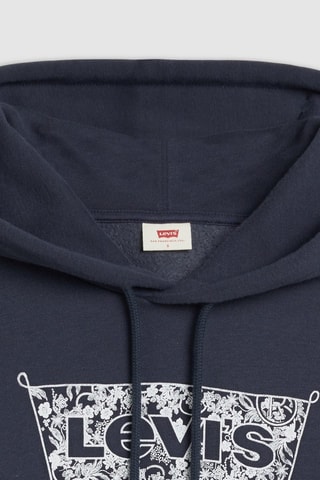 Felpa con cappuccio - Navy