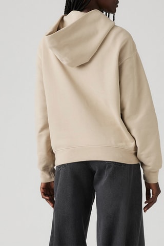 Felpa con cappuccio - Beige