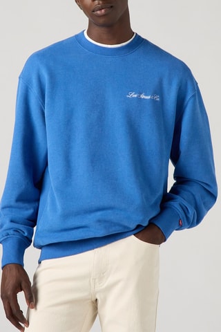 Felpa Premium Graphic - Celeste