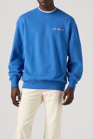 Felpa Premium Graphic - Celeste