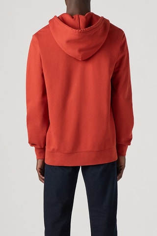 Felpa con cappuccio - Corallo