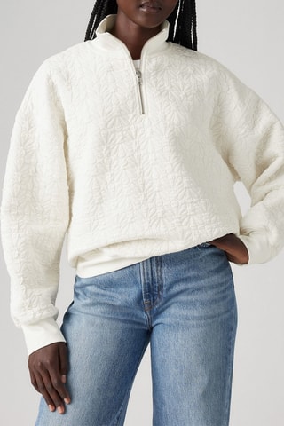 Felpa in pile - Bianco