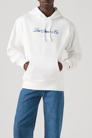 Felpa con cappuccio - Bianco