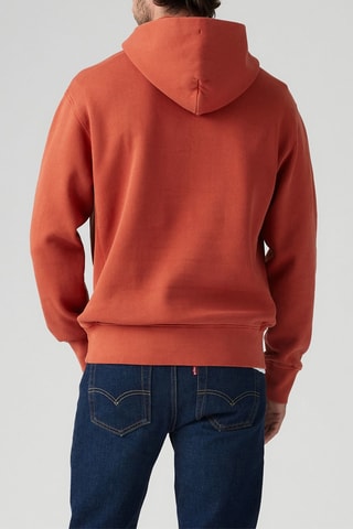 Felpa con cappuccio - Corallo