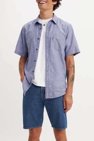 Bermuda in jeans 501® Original - Azzurro