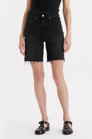 Bermuda in jeans - Nero