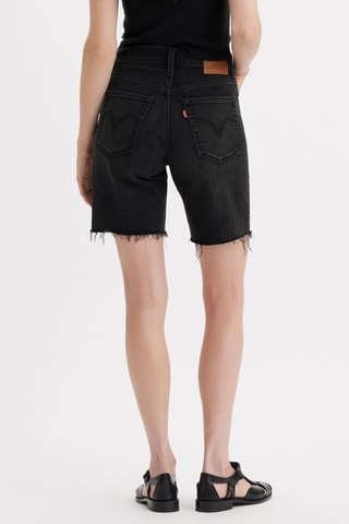 Bermuda in jeans - Nero